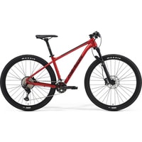 Велосипед Merida Big.Nine XT2 XL 2021 (красный/черный)