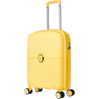 Чемодан-спиннер L'Case Doha 55 см (желтый)