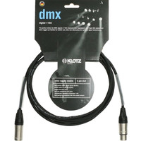 Кабель Klotz DMX5DK1S1000 5-pin XLR - 5-pin XLR (10 м, черный)