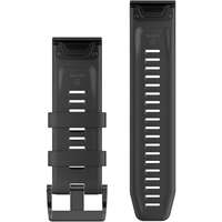 Ремешок Garmin QuickFit силиконовый 26 мм для fenix 5X (черный)