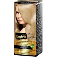 Крем-краска для волос Белита-М Hair Happiness Стойкая 10.31 очень светлый бежевый блондин