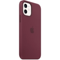Чехол для телефона Apple MagSafe Silicone Case для iPhone 12/12 Pro (сливовый)