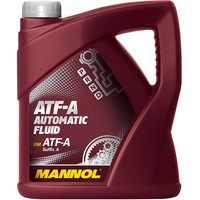 Трансмиссионное масло Mannol ATF-A Automatic Fluid 4л
