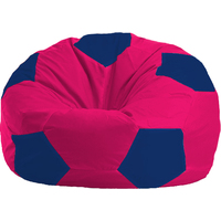 Кресло-мешок Flagman Мяч Стандарт М1.1-378 (малиновый/темно-синий)