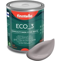 Краска Finntella Eco 3 Wash and Clean Violetti Usva F-08-1-1-LG181 0.9 л (серый)