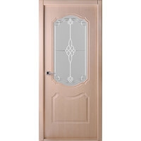 Межкомнатная дверь Belwooddoors Перфекта 80 см (стекло, экошпон, клен серебристый/мателюкс 36)