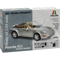Сборная модель Italeri 3680 Porsche 911 Carrera America Roadster