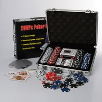 Карточная игра Zez Набор для покера в чемодане 200 фишек S-1 в Мозыре