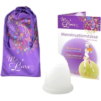 Менструальная чаша Me Luna Classic XL без кончика (прозрачный)