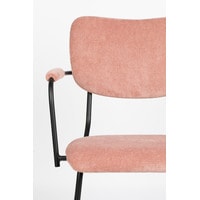 Интерьерное кресло Zuiver Benson (розовый/черный) в Мозыре