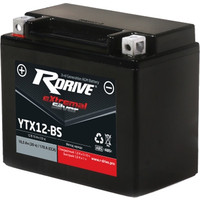 Мотоциклетный аккумулятор RDrive eXtremal Silver YTX12-BS (10 А·ч)