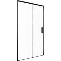 Душевая дверь Aquanet Pleasure Evo 140 AE65-N140-BT (черный анодированный/прозрачное стекло)