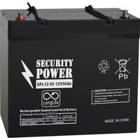 Аккумулятор для ИБП Security Power SPL 12-50 (12В/50 А·ч)