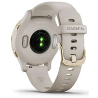 Умные часы Garmin Venu 2S (светло-золотистый/бежевый)