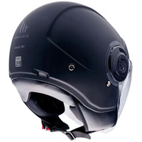Мотошлем MT Helmets Viale SV Solid A1 (M, матовый черный)