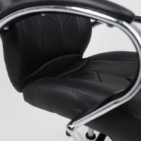 Кресло AksHome Cobra (натуральная кожа, черный)