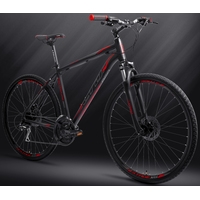 Велосипед LTD Crossfire 860 (черный/красный, 2019)