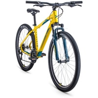 Велосипед Forward Apache 27.5 1.0 р.19 2021 (желтый)