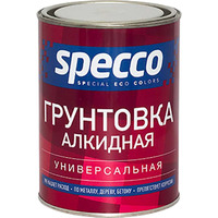 Алкидная грунтовка Specco ГФ-021 (1 кг, светло-серый)