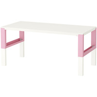 Стол Ikea Поль (белый/розовый) 992.512.59