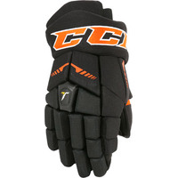 Перчатки CCM Tacks 4052 JR (черный/оранжевый, 11 размер)