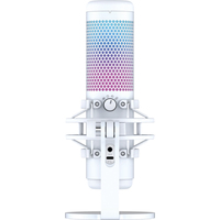 Проводной микрофон HyperX QuadCast S (белый)
