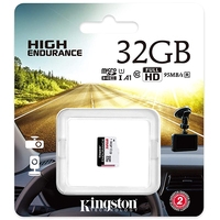 Карта памяти Kingston High Endurance microSDHC 32GB