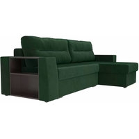 Угловой диван Лига диванов Эридан 102085 (зеленый)