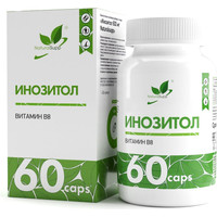 Витамины, минералы NaturalSupp Инозитол (Inositol), 60 капсул