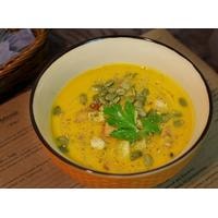  Yellow Slon Крем-суп из тыквы с имбирём