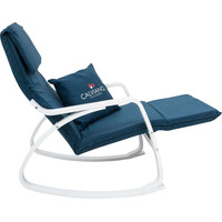 Кресло-качалка Calviano Comfort 1 (синий) в Бресте