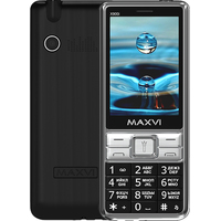 Кнопочный телефон Maxvi X900i (черный)