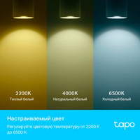 Светодиодная лампочка TP-Link Tapo L630 GU10 3.7 Вт 2200-6500 K (2 шт)