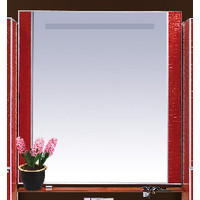  Misty Зеркало Гранд Luxe - 70 подвесное красное Croco