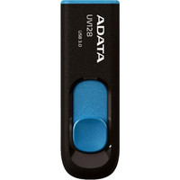 USB Flash ADATA DashDrive UV128 64GB (черный/синий)