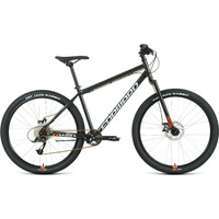 Велосипед Forward Sporting 27.5 X D р.17 2022 (черный/оранжевый)