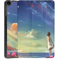 Чехол для планшета JFK Smart Case для Huawei MatePad SE 10.4 (морской пейзаж)