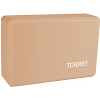 Блок для йоги Torres YL8005P (пудровый)