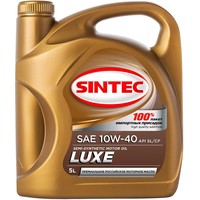 Моторное масло Sintec Lux 10W-40 API SL/CF 5л