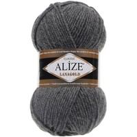 Пряжа для вязания Alize Lanagold 182 (240 м, средне-серый меланж)