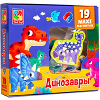 Развивающая игра Vladi Toys Набор магнитов Динозавры VT3106-17