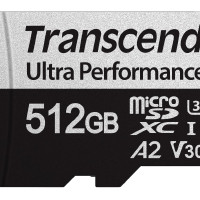 Карта памяти Transcend microSDXC 340S 512GB (с адаптером)