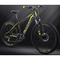 Велосипед LTD Rocco 760 27.5 (черный/желтый, 2019)