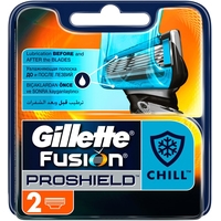 Сменные кассеты для бритья Gillette Fusion Proshield Chill (2 шт)