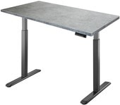 Electric Desk 1360x800x36 мм (бетон Чикаго светло-серый/черный)