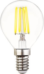 Filament LED G45-F 6W E14 4200K (60W) 204215