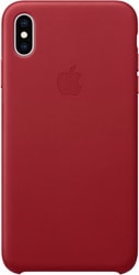 Leather Case для iPhone XS Max Red