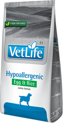 Vet Life Hypoallergenic Egg&Rice Dog (для снижения пищевой аллергии) 12 кг