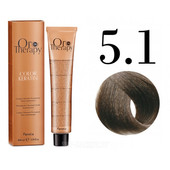 ORO Therapy Color Keratin 5.1 светлый пепельно-коричневый 100 мл