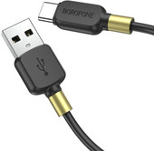 BX59 USB Type-A - USB Type-C (1 м, черный)